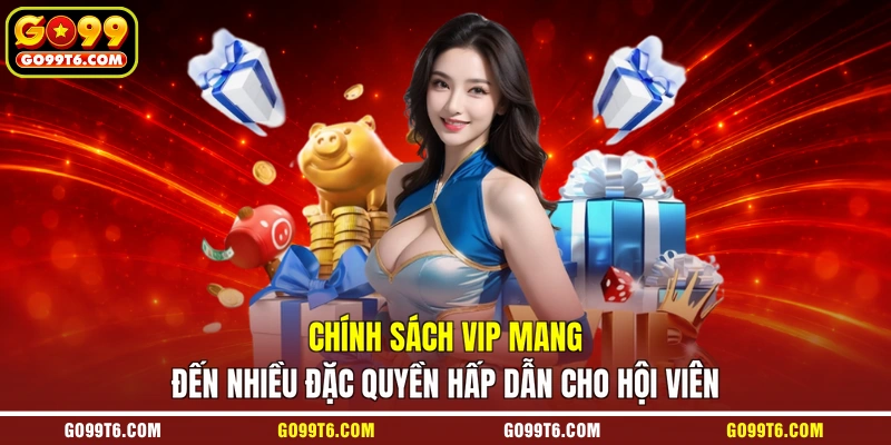 Chính sách VIP mang đến nhiều đặc quyền hấp dẫn cho hội viên
