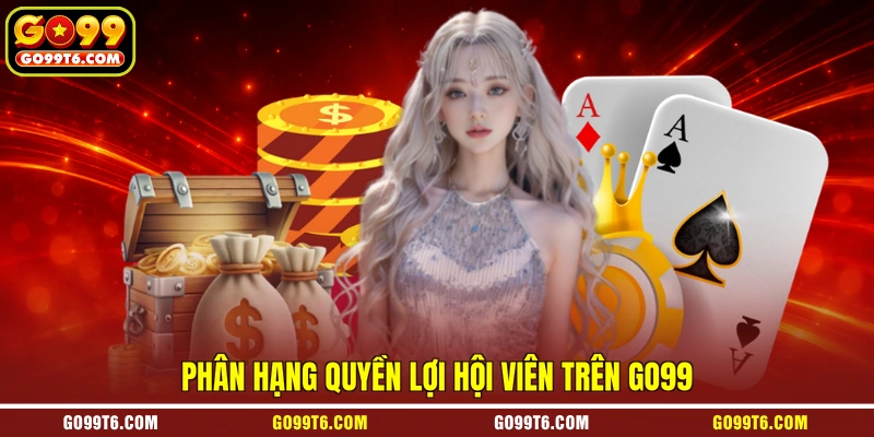 Phân hạng quyền lợi hội viên trên GO99